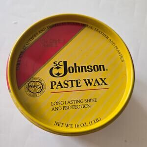SC Johnson Paste Wax 16 oz 99% Full Can Original Formula Discontinued